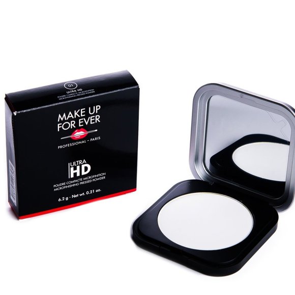 NIB ✅ Make Up For Ever #01 TRANSLUCENT Ultra HD Microfinishing Pressed Powder - Picture 7 of 13